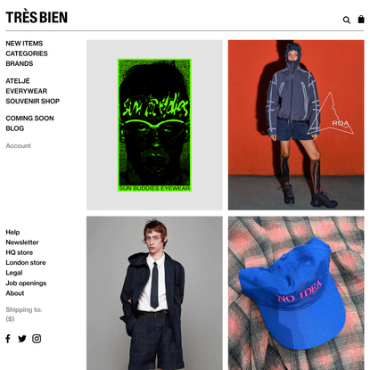Très Bien - The official website and e-store