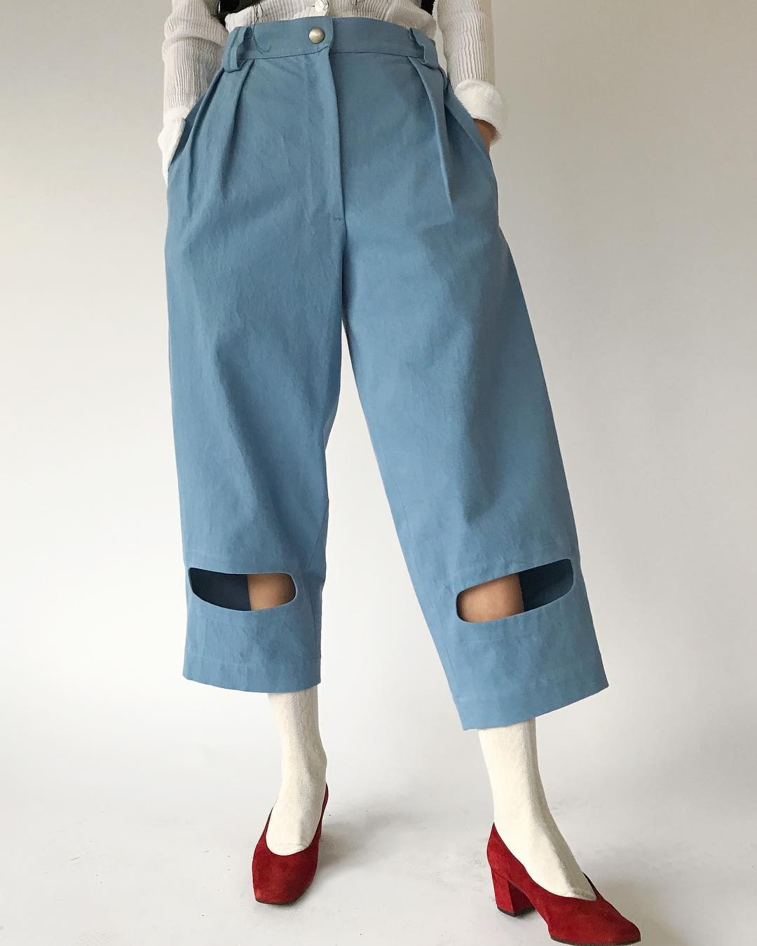 Nancy Stella Soto Cut Out Trouser — Are.na