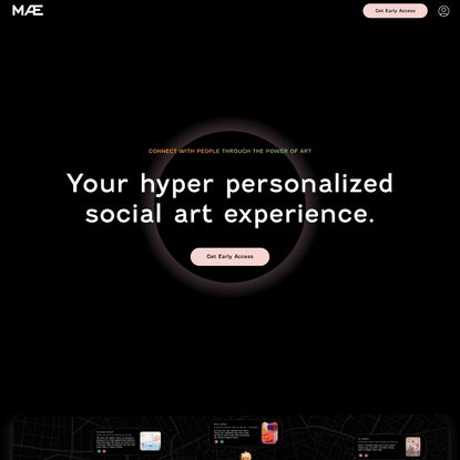 Mae | The Hyper-Personalized Social Art Experience