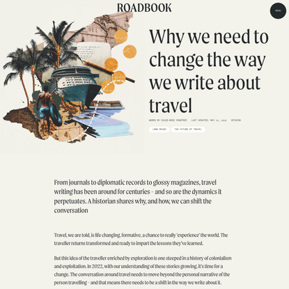 Why we need to change how we write about travel