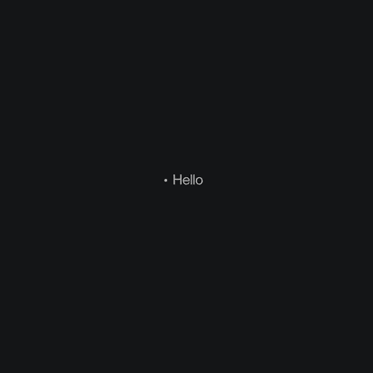 Dennis Snellenberg • Freelance Designer &amp; Developer