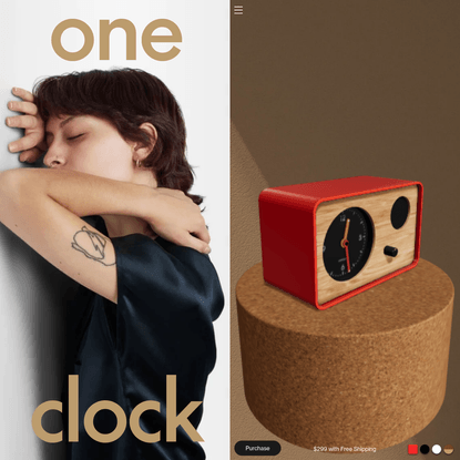 OneClock | Wake up better