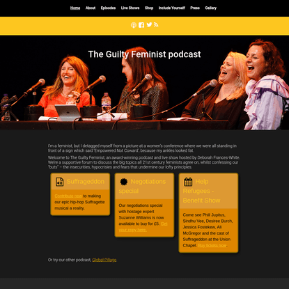 The Guilty Feminist - The comedy podcast hosted by Deborah Frances-White