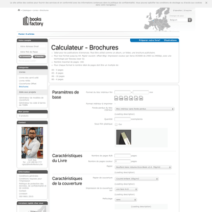 Livres, Brochures: Digital Printing Online