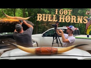 PUTTING BULL HORNS ON MY TRUCK, TRAVELER!! (CM40 Vlog)