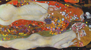Water Serpents II. Gustav Klimt. 1904-1907
