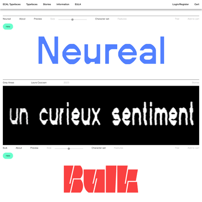 News - ECAL Typefaces