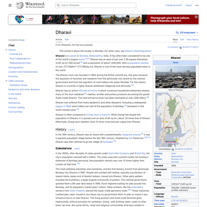 Dharavi - Wikipedia