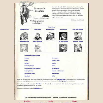 Grandma’s Graphics: Unique Images from the Past