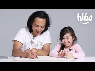 Kids Describe Their Parents to an Illustrator | Kids Describe | HiHo Kids