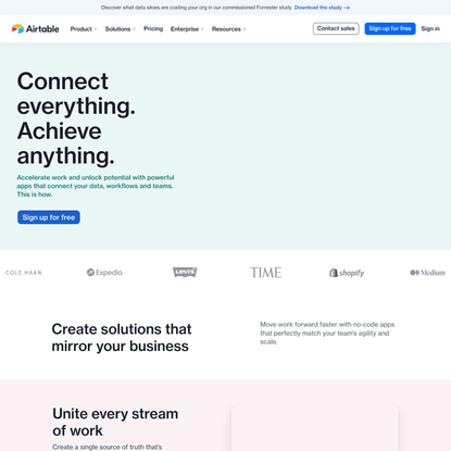 Everyone’s app platform | Airtable