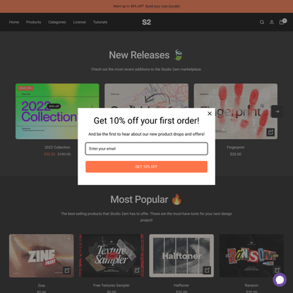 Studio 2am | Effects, Textures, Templates and Design Bundles
