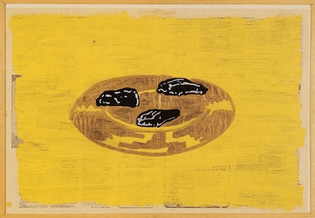 Paul Thek, Three Elegant Prunes, 1975