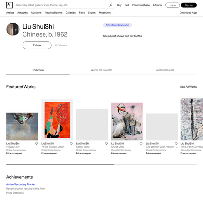 Liu ShuiShi - 20 Artworks, Bio &amp; Shows on Artsy