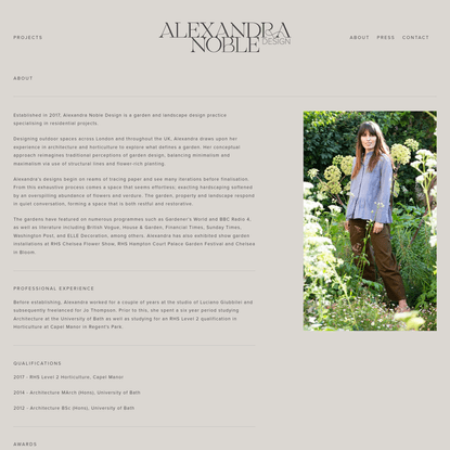 About Alexandra Noble