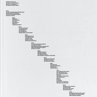 Three years ago. Staircase for Christian Kerez, ETH Zurich. #kompendium #ethzurich #architecture HS09-FS15 #bookdesig...