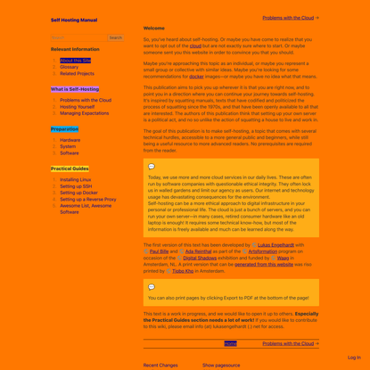about_this_site [Self Hosting Manual]