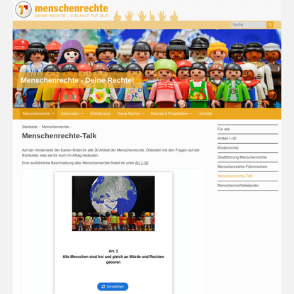 Menschenrechte-Talk