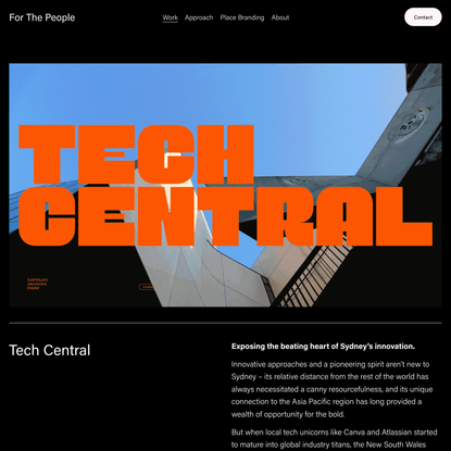 Tech Central — For The People
