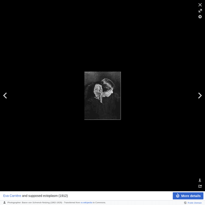 Ectoplasm (paranormal) - Wikipedia