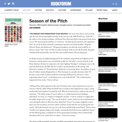 Season of the Pitch