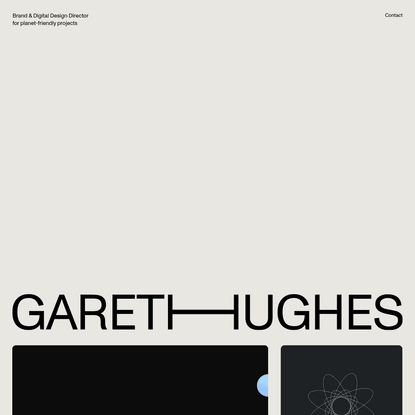Gareth Hughes * Design Director