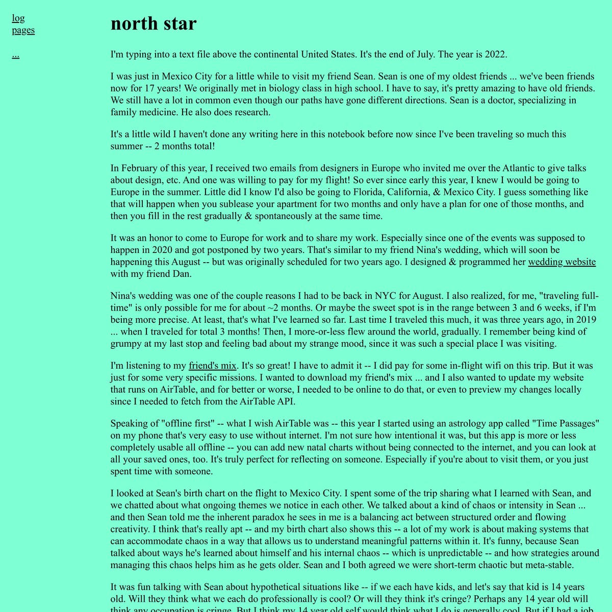 north star — Are.na