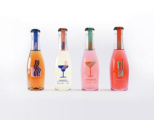 JA! Cocktails packaging design
