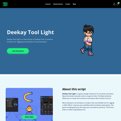 Deekay Tool Light - Motion Design School