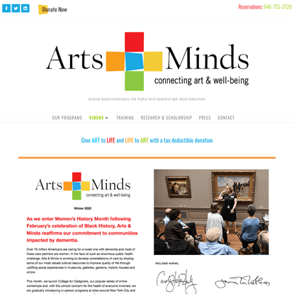 Home - Arts and Minds