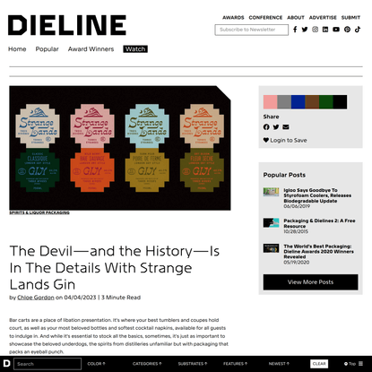 The Devil—and the History—Is In The Details With Strange Lands Gin