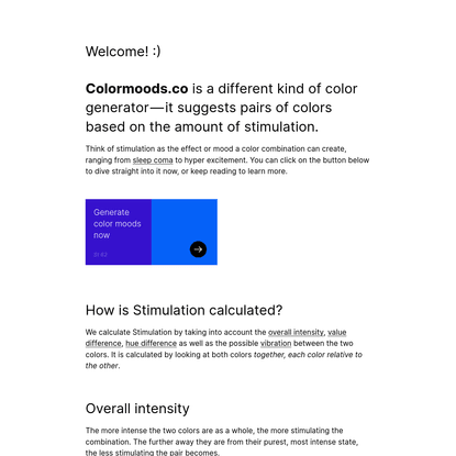 Color Moods