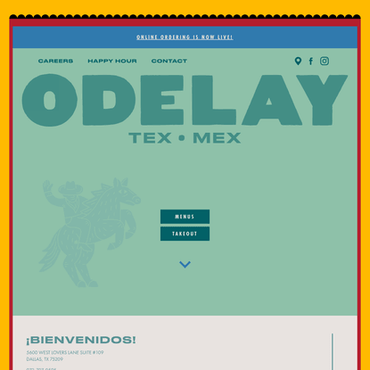 Odelay Tex • Mex
