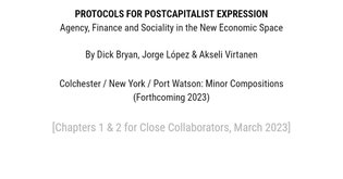 Protocols for Postcapitalist Expression, Ch1&amp;Ch2, March 2023 (130323_read_x)