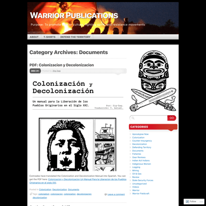 Documents – Warrior Publications