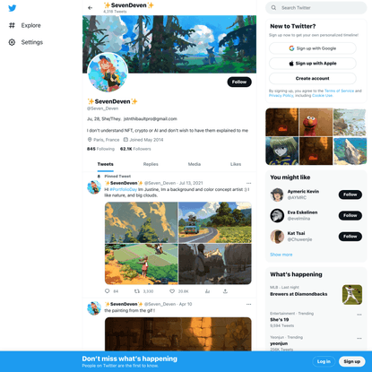 @Seven_Deven on Twitter