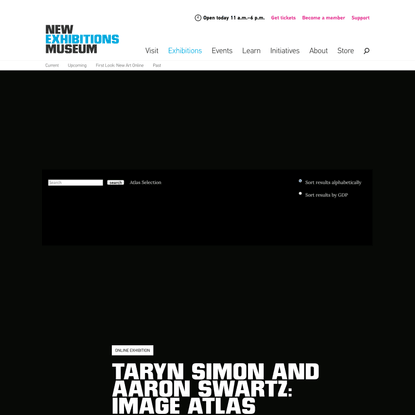 Taryn Simon and Aaron Swartz: Image Atlas