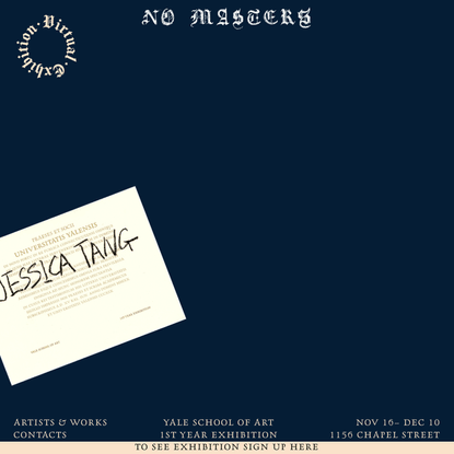 NO MASTERS