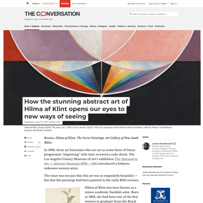 How the stunning abstract art of Hilma af Klint opens our eyes to new ways of seeing
