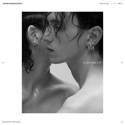 Art + Commerce - Artists - Photographers - Pierre Debusschere - Advertising