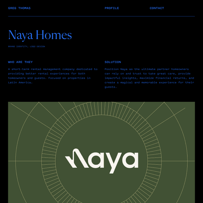 Naya Homes – Greg Thomas