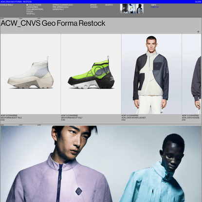 A-COLD-WALL* Official Online Flagship