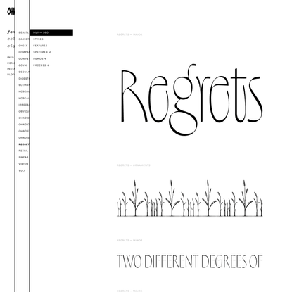 Regrets