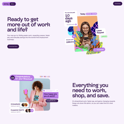 Swag: The All-in-one Superapp For Smarter Work, Career &amp; Life.