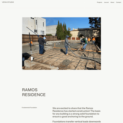 Ramos Residence – Venn Studio Los Angeles