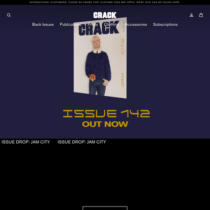 Crack Magazine Shop
