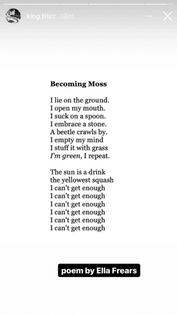Becoming Moss by Ella Frears