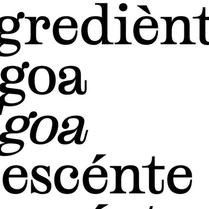 Scott Vander Zee on Instagram: “Scotch Genovese Book Italic
.
Scotch Genovese now has its first working Book Italic to pair ...