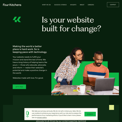 Four Kitchens - Websites that deliver results