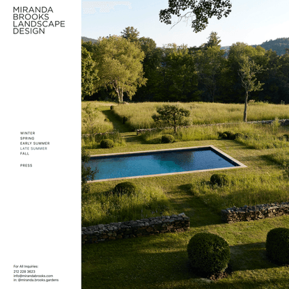 Miranda Brooks Landscape Design